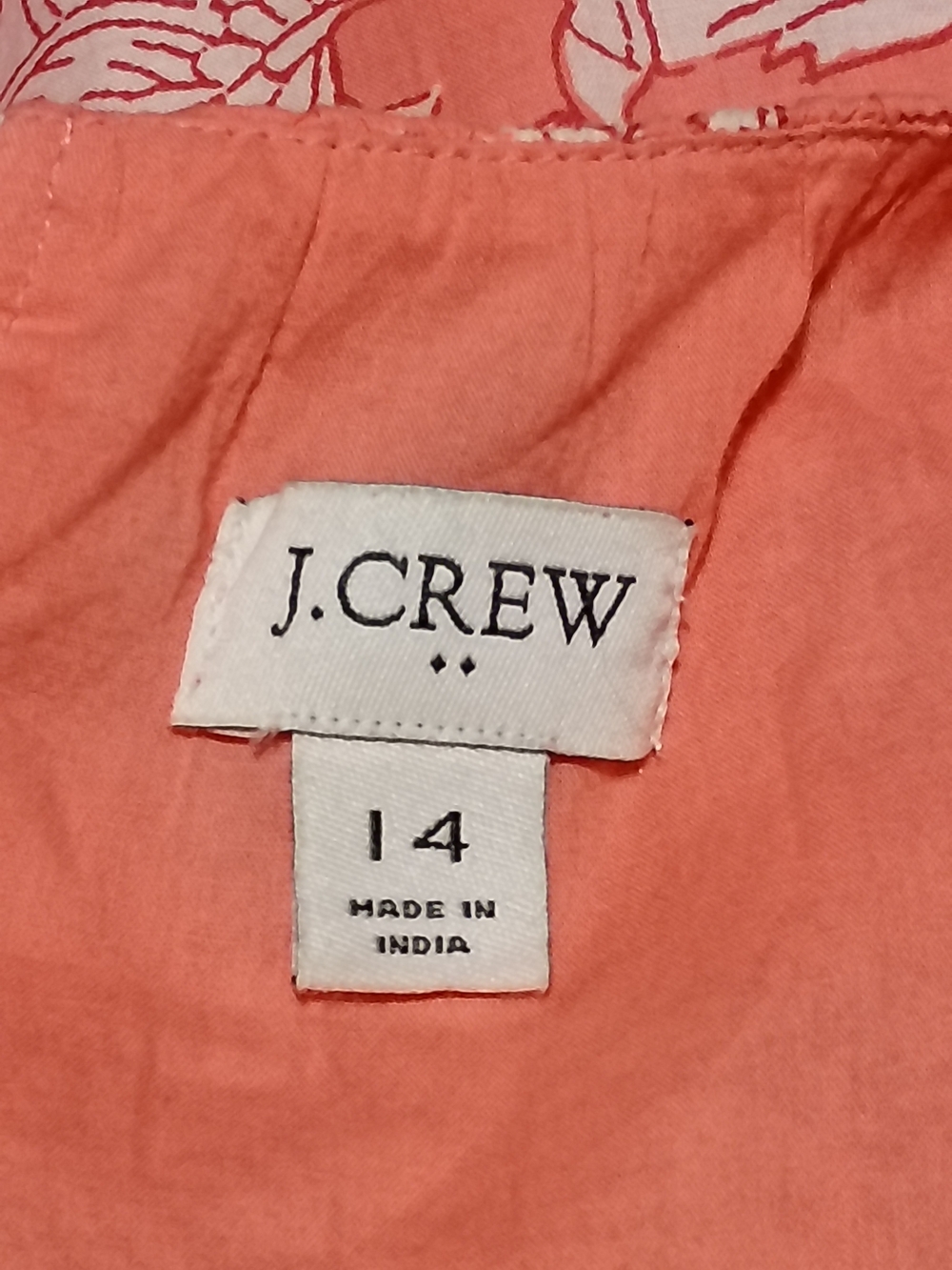 🛍️ BUNDLE ONLY🛍️J. Crew Coral Floral Midi Dress - Picture 8 of 9